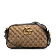 Pre-owned Leather gucci-bags Gucci Vintage , Brown , Dames