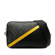 Pre-owned Leather fendi-bags Fendi Vintage , Black , Dames