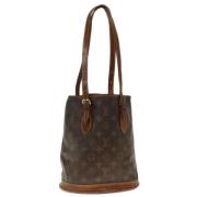 Pre-owned Canvas louis-vuitton-bags Louis Vuitton Vintage , Brown , Da...