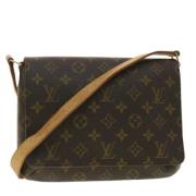 Pre-owned Canvas shoulder-bags Louis Vuitton Vintage , Brown , Dames