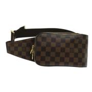 Pre-owned Canvas shoulder-bags Louis Vuitton Vintage , Brown , Dames