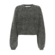 Korte Gestreepte Pullover Trui Gestuz , Gray , Dames