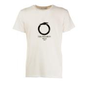 Stijlvolle T-Shirt Collectie voor Mannen Trussardi , White , Heren