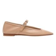 Puntige Ballerina Flats Le Monde Beryl , Beige , Dames