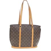 Pre-owned Canvas totes Louis Vuitton Vintage , Brown , Dames