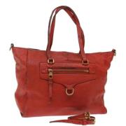 Pre-owned Leather louis-vuitton-bags Louis Vuitton Vintage , Orange , ...