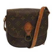 Pre-owned Canvas shoulder-bags Louis Vuitton Vintage , Brown , Dames