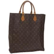 Pre-owned Canvas handbags Louis Vuitton Vintage , Brown , Dames