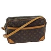 Pre-owned Canvas louis-vuitton-bags Louis Vuitton Vintage , Brown , Da...