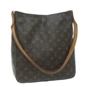 Pre-owned Canvas louis-vuitton-bags Louis Vuitton Vintage , Brown , Da...