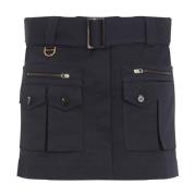 Eclipse Blue Mini Skirt Chloé , Blue , Dames