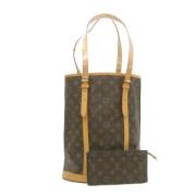 Pre-owned Canvas shoulder-bags Louis Vuitton Vintage , Brown , Dames