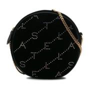 Pre-owned Leather handbags Stella McCartney Pre-owned , Black , Dames