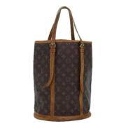 Pre-owned Canvas louis-vuitton-bags Louis Vuitton Vintage , Brown , Da...