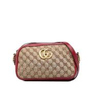 Pre-owned Leather gucci-bags Gucci Vintage , Brown , Dames