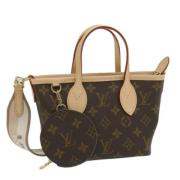 Pre-owned Canvas shoulder-bags Louis Vuitton Vintage , Brown , Dames