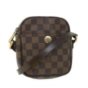 Pre-owned Canvas shoulder-bags Louis Vuitton Vintage , Brown , Dames