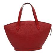 Pre-owned Leather louis-vuitton-bags Louis Vuitton Vintage , Red , Dam...