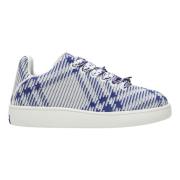 Gebreide Lage Sneaker Burberry , Blue , Heren