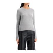 Cashmere Ribgebreide Trui Lisa Yang , Gray , Dames