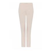 Regular broek met hoge taille Gustav , Beige , Dames