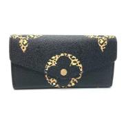 Pre-owned Fabric wallets Louis Vuitton Vintage , Black , Dames