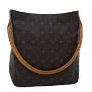 Pre-owned Canvas louis-vuitton-bags Louis Vuitton Vintage , Brown , Da...