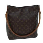 Pre-owned Canvas louis-vuitton-bags Louis Vuitton Vintage , Brown , Da...