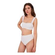 Stijlvolle Bikini Top Wit Undress Code , White , Dames