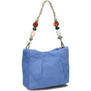 Blauwe Stijlvolle Handtas Zana Unisa , Blue , Dames