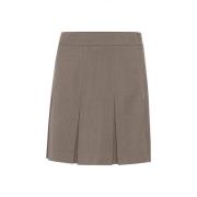 Klassieke Rok Morel Melange Soaked in Luxury , Gray , Dames