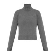 Cashmere Turtleneck Ami Paris , Gray , Dames