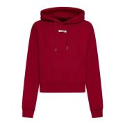 Stijlvolle Sweater Collectie Jacquemus , Red , Dames