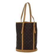 Pre-owned Canvas louis-vuitton-bags Louis Vuitton Vintage , Brown , Da...