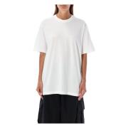 Witte T-shirt met JFX Print Y-3 , White , Dames