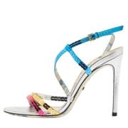 Pre-owned Leather sandals Gucci Vintage , Multicolor , Dames