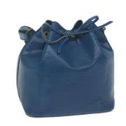 Pre-owned Leather louis-vuitton-bags Louis Vuitton Vintage , Blue , Da...