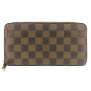 Pre-owned Canvas wallets Louis Vuitton Vintage , Brown , Dames