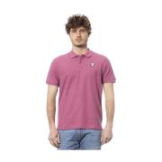 Katoenen poloshirt met korte mouwen Invicta , Purple , Heren