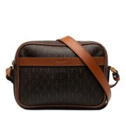 Pre-owned Leather crossbody-bags Yves Saint Laurent Vintage , Brown , ...