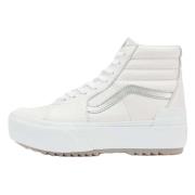 Sk8-Hi Stacked Sneakers Vans , White , Heren