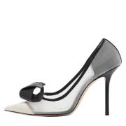 Pre-owned Leather heels Jimmy Choo Pre-owned , Gray , Dames