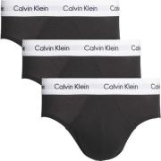 3P Hip Brief Briefs 001 Calvin Klein , Black , Heren