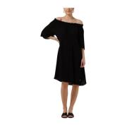 Ashlea Dress Dames Mini Jurk MOS Mosh , Black , Dames