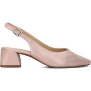 Roze Leren Pumps met Gouden Detail Peter Kaiser , Pink , Dames