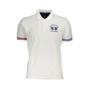 Elegante witte polo met contrasterende details La Martina , White , He...