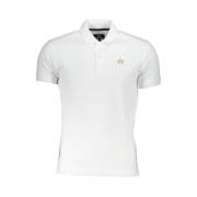 Elegant Slim Fit Polo met Borduurdetail La Martina , White , Heren