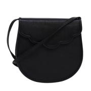 Pre-owned Leather shoulder-bags Yves Saint Laurent Vintage , Black , D...