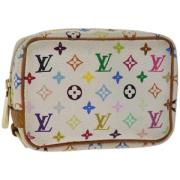 Pre-owned Canvas pouches Louis Vuitton Vintage , Multicolor , Dames