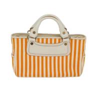 Pre-owned Canvas handbags Celine Vintage , Orange , Dames